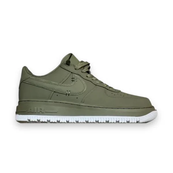 Nike Air Force 1- Low Luxe (Schwarz Bucktan Gummi Gelb)