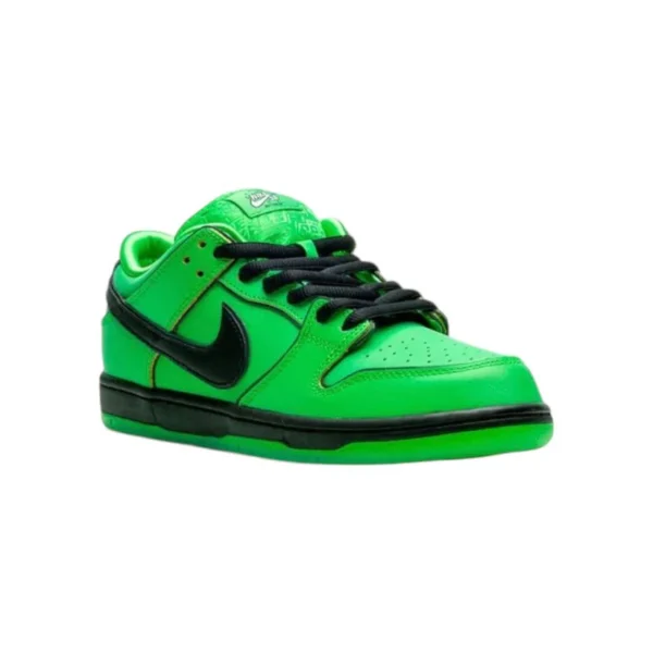 Nike- SB Dunk Low "The Powerpuff Girls Buttercup" - Image 2