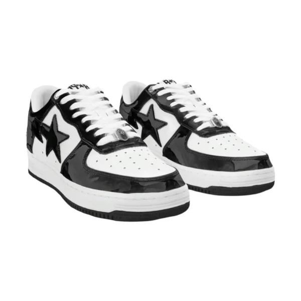 A Bathing Ape Bape Sta- Low "Black & White" - Image 2