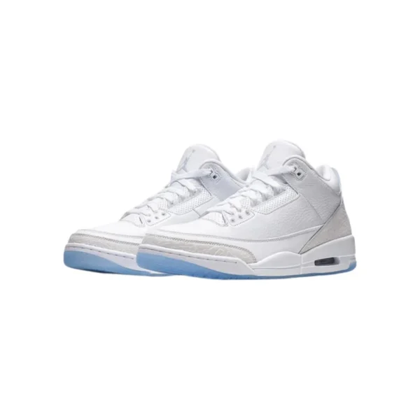 Air Jordan 3- Retro "Pure White" - Image 2
