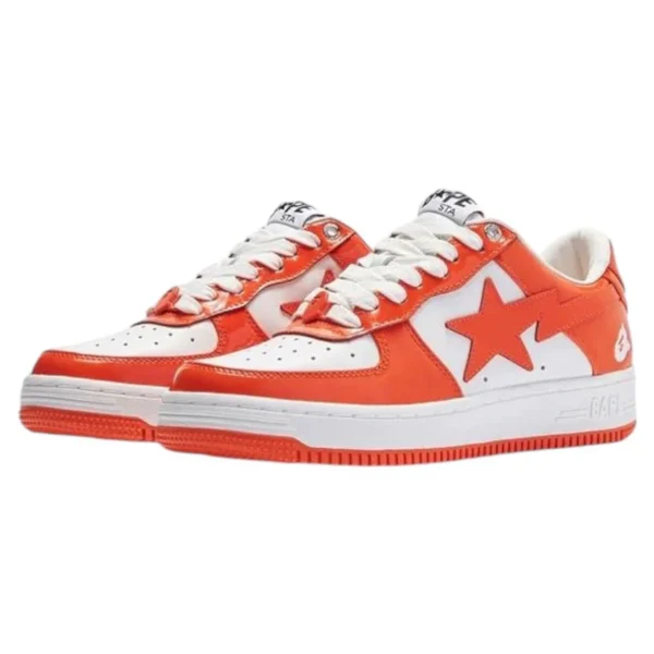 A Bathing Ape Bape Sta- Low "Orange" - Image 2