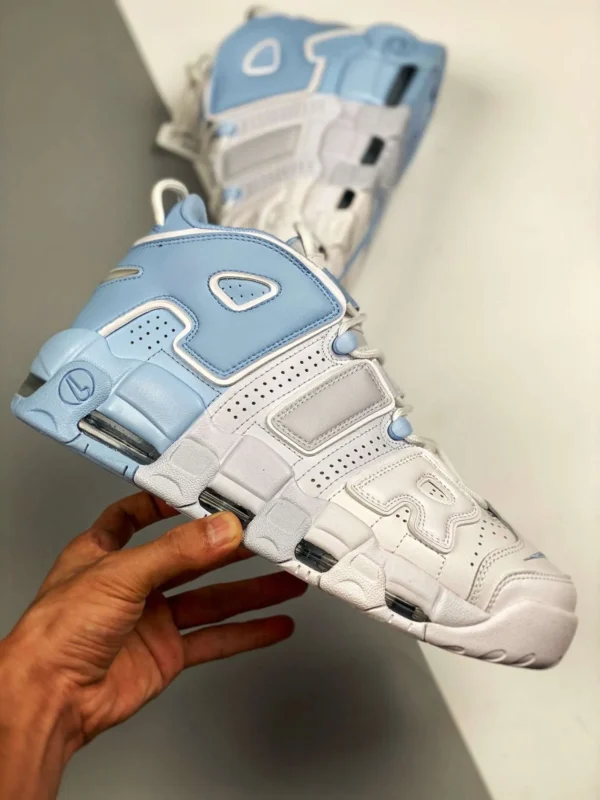 Nike Air More Uptempo Sky Blue Psychic Blue Grey White Multicolor - Image 2