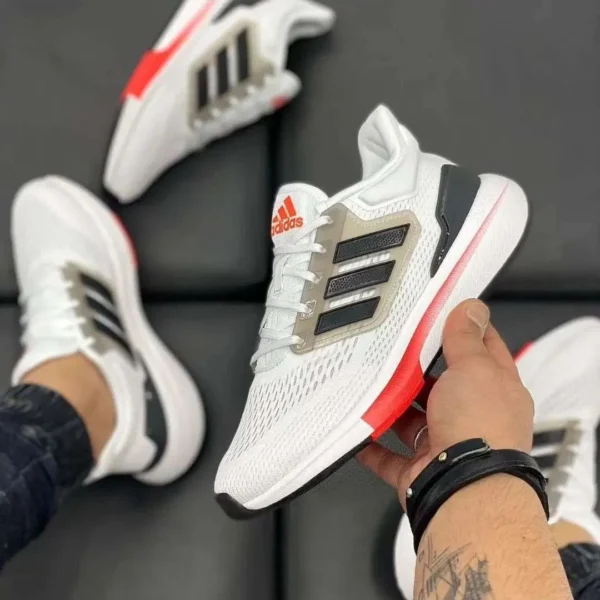 Adidas EQ21 Run Altered Blue Dash Grey - Image 2